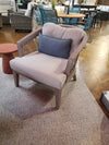 SOLD - Web Club Chair - 2 Available - 60% Off