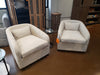 JUST SOLD - Four Hands Swivel Accent Chairs - Floor Model Sale