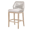 Loom Outdoor Bar Stools Taupe & White