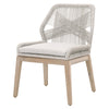 Loom Outdoor Armless Dining Chairs Taupe