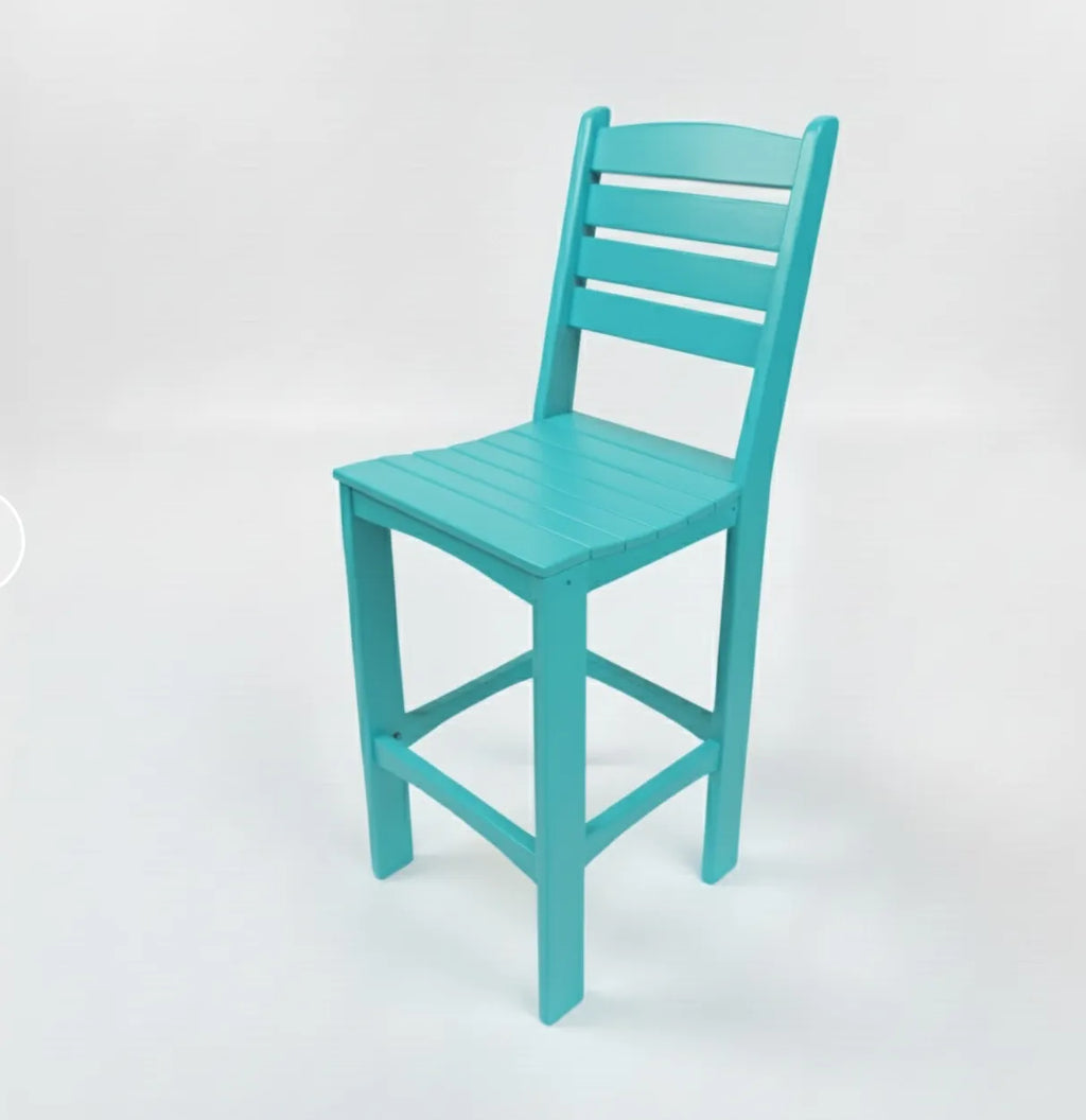 Abaco Counter Stool - 6 Colors - Marine Grade Polymer - - Greathouse