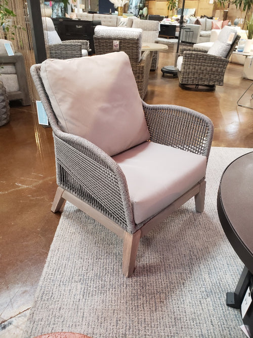 Loom Club Chair - 2 Available - 65% Off - Outdoor Teak - - Greathouse