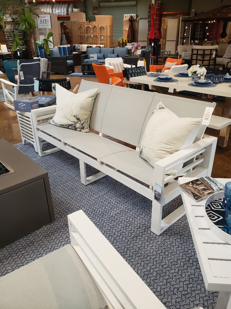Palermo Sling Sofa - Save 50% - Aluminum - - Greathouse