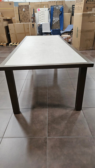 116" Rectangular Outdoor Table by Castelle - SAVE 65%