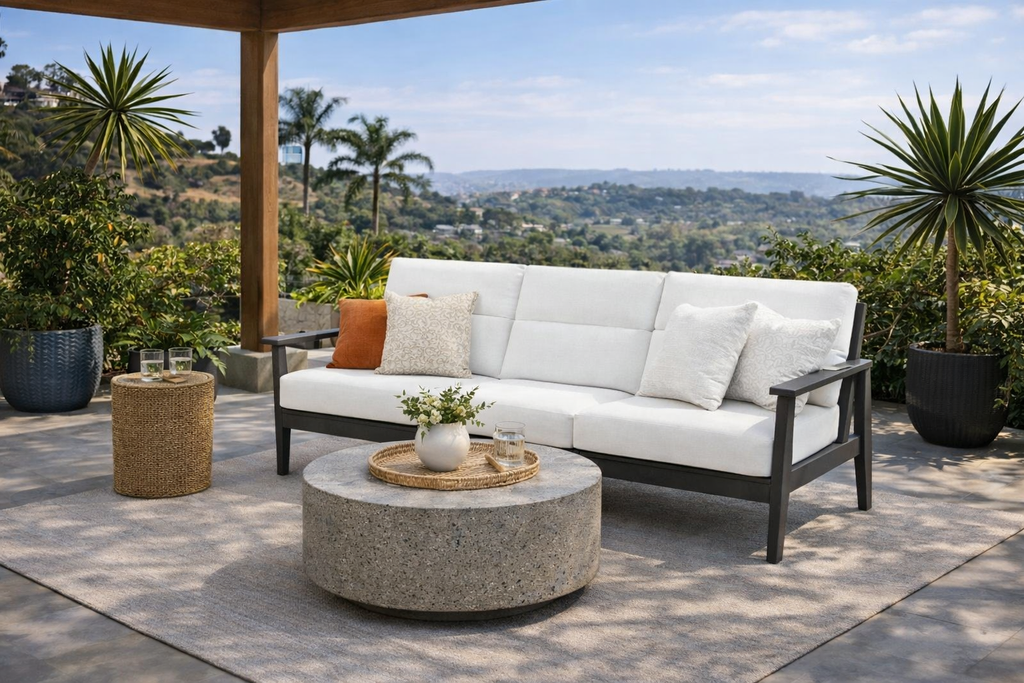 Abaco High Back Seating Set - Poly lumber material - SAVE 15% - Marine Grade Polymer - - Greathouse