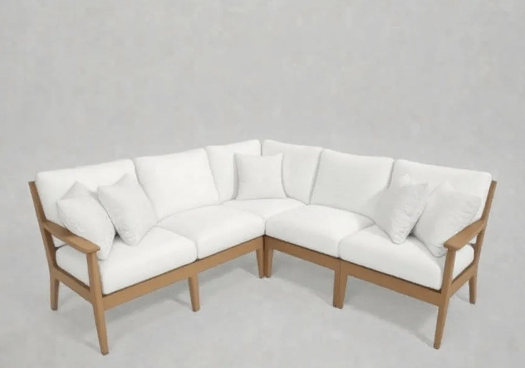 Abaco Sectional - poly lumber material - SAVE 25% - Marine Grade Polymer - - Greathouse