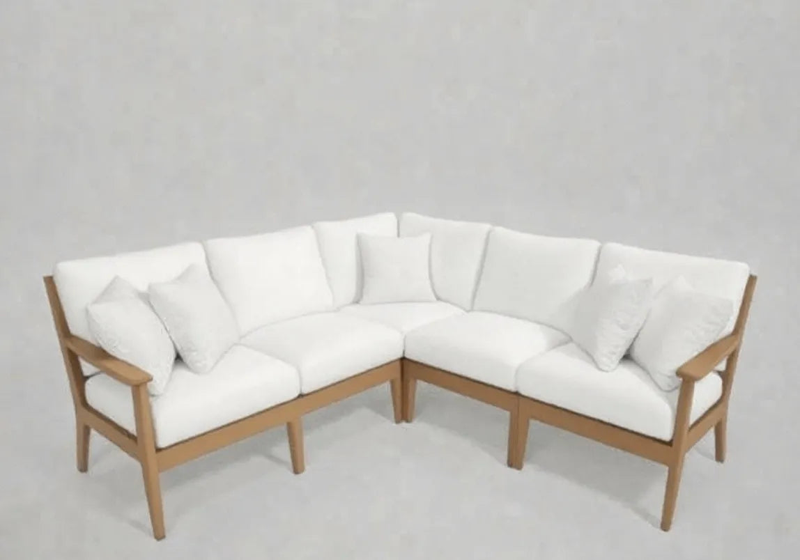 Abaco Sectional - poly lumber material - SAVE 25% - Marine Grade Polymer - - Greathouse