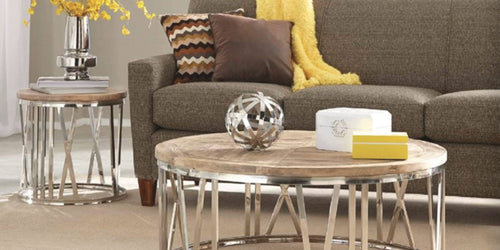 sectionals and accent tables