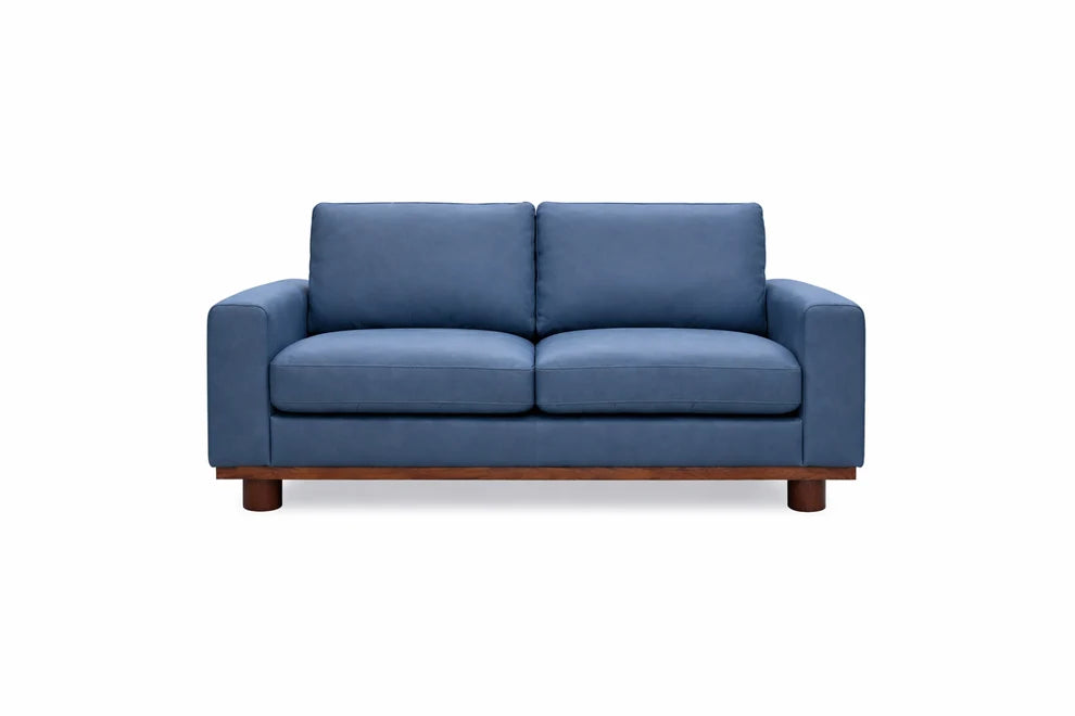 Alestair Leather Love Seat