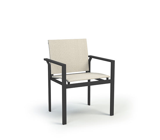 Allure Dining Arm Chair - Outdoor Aluminum - - Greathouse