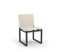 Allure Dining Armless Chair - Outdoor Aluminum - - Greathouse