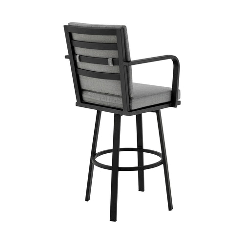 Arnault Swivel Bar / Counter Stool - Outdoor Aluminum - - Greathouse