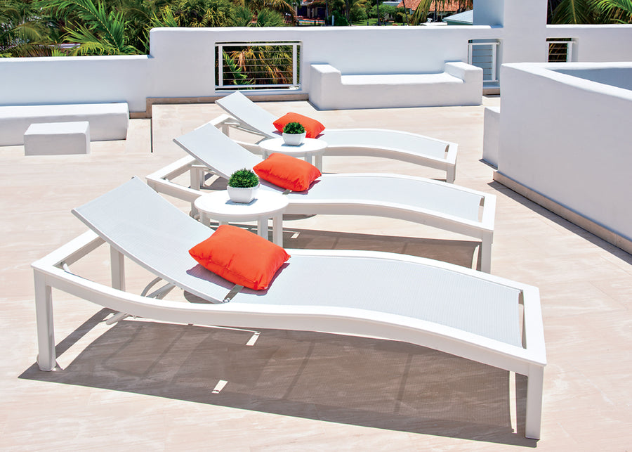 Bazza Contour Chaise Lounges