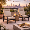 Belle Isle Supreme Club Chair Sets - Aluminum - - Greathouse