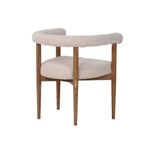Bonita Boucle Dining Chair - Dining Chairs - - Greathouse