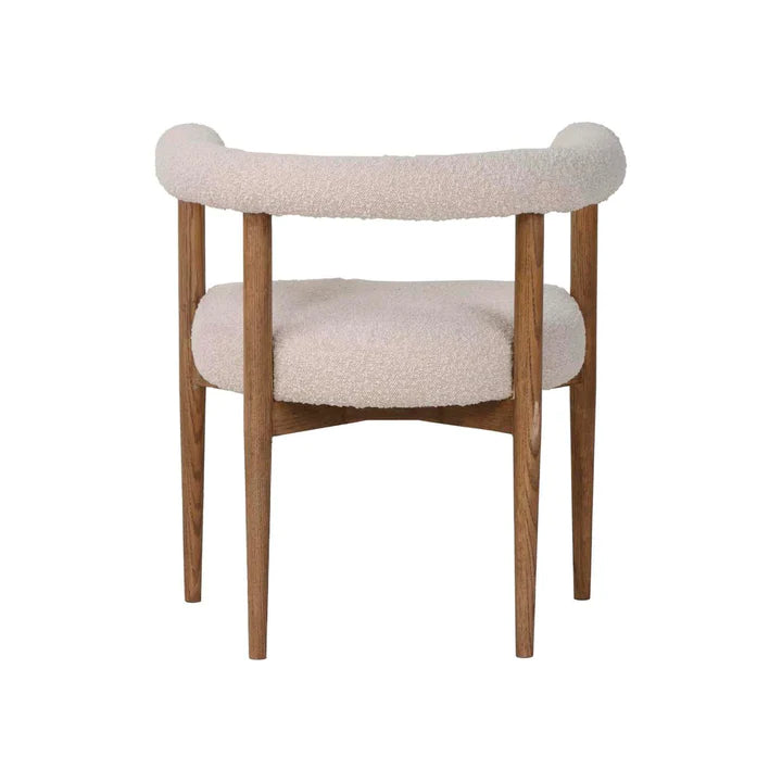 Bonita Boucle Dining Chair - Dining Chairs - - Greathouse