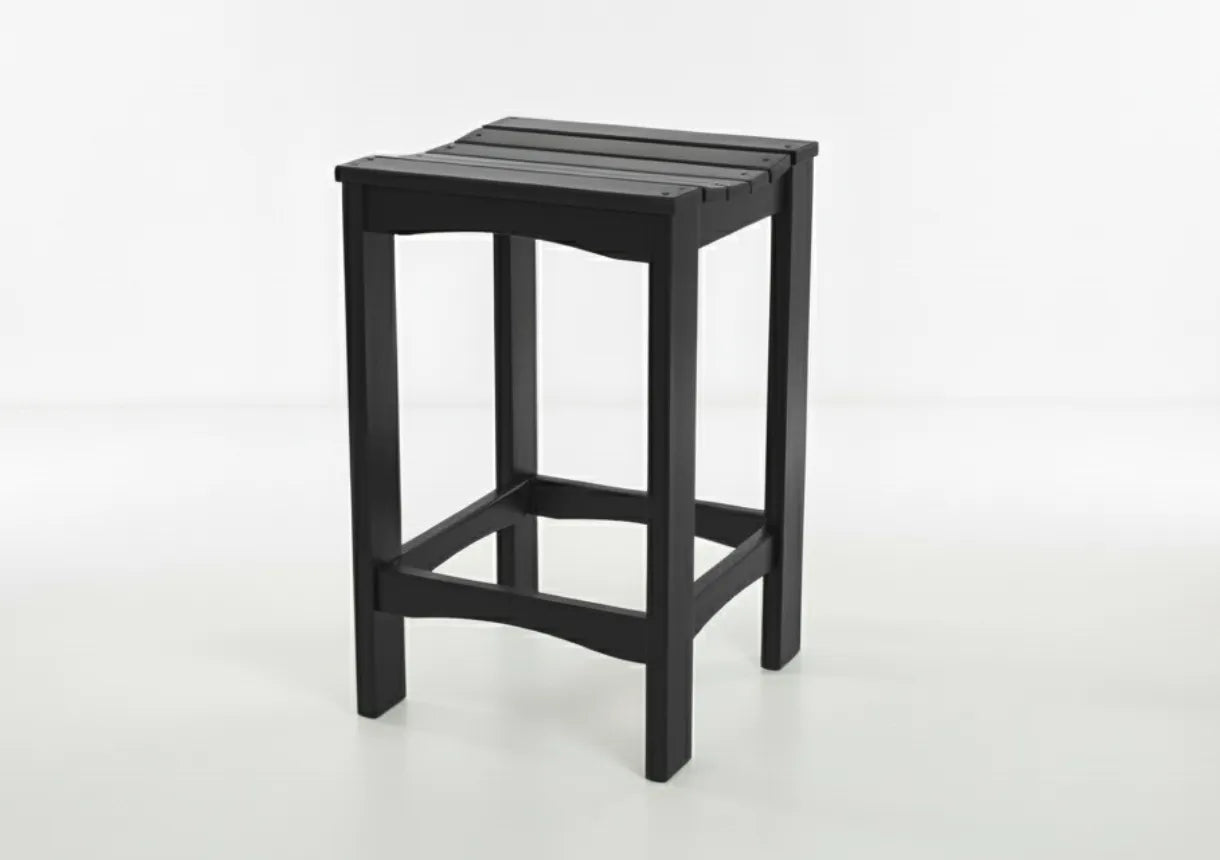 Abaco Backless Counter Stool - 6 Colors - Marine Grade Polymer - - Greathouse