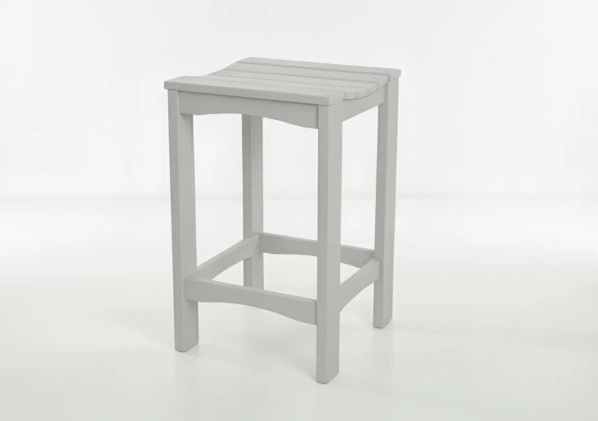 Abaco Backless Counter Stool - 6 Colors - Marine Grade Polymer - - Greathouse