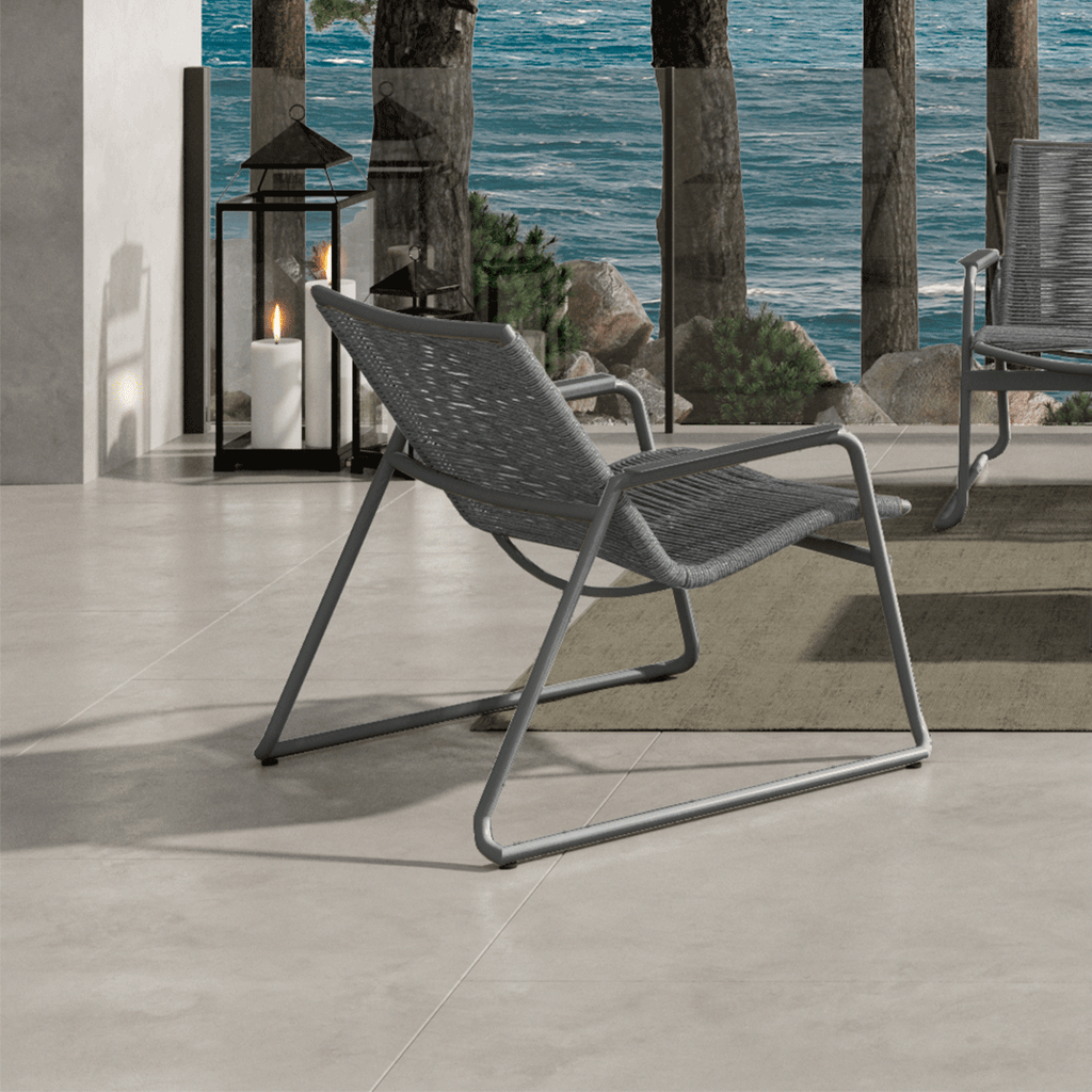 Cabana Club Chair - Set of 2 - Aluminum - - Greathouse