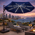13ft Octagon Starlux AKZ Plus Cantilever - Outdoor Accessories - - Greathouse