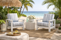Leeward Club Chair Seating Sets - Marine Grade Polymer - - Greathouse