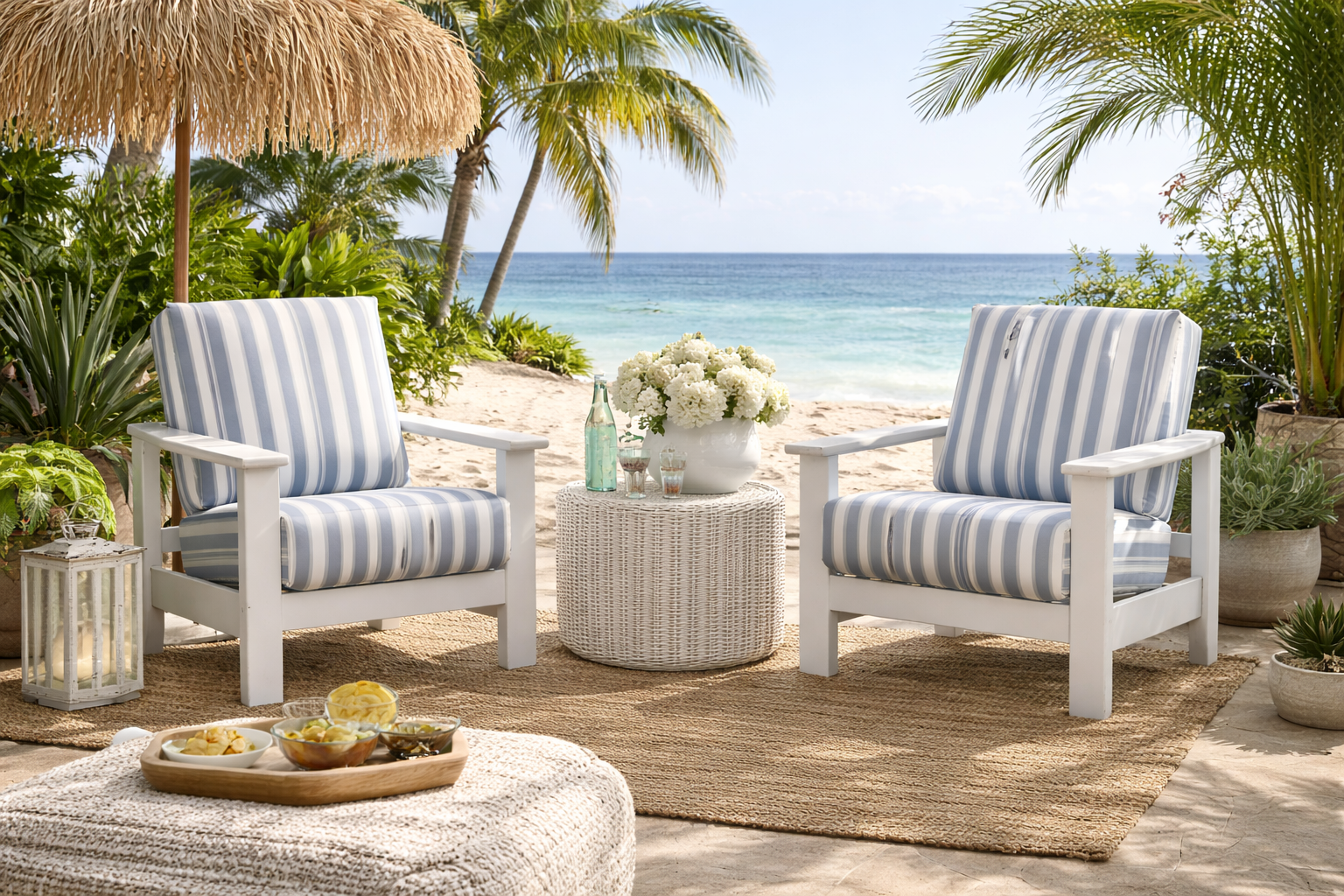 Leeward Club Chair Seating Sets - Marine Grade Polymer - - Greathouse