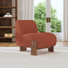 Chelsea Accent Chair Rust