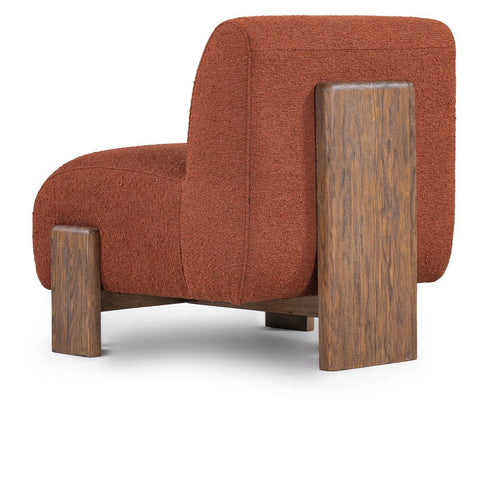 Chelsea Accent Chair Rust - accent chairs - - Greathouse