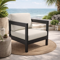 Chesapeake Bay Club Chair - Aluminum - - Greathouse