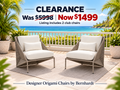 Origami Chairs SAVE 68%