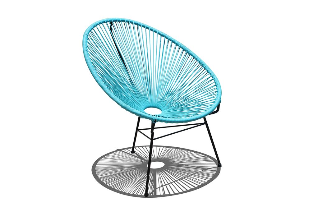 Acapulco BLUE Club Chair 60% Off! - Outdoor - - Greathouse