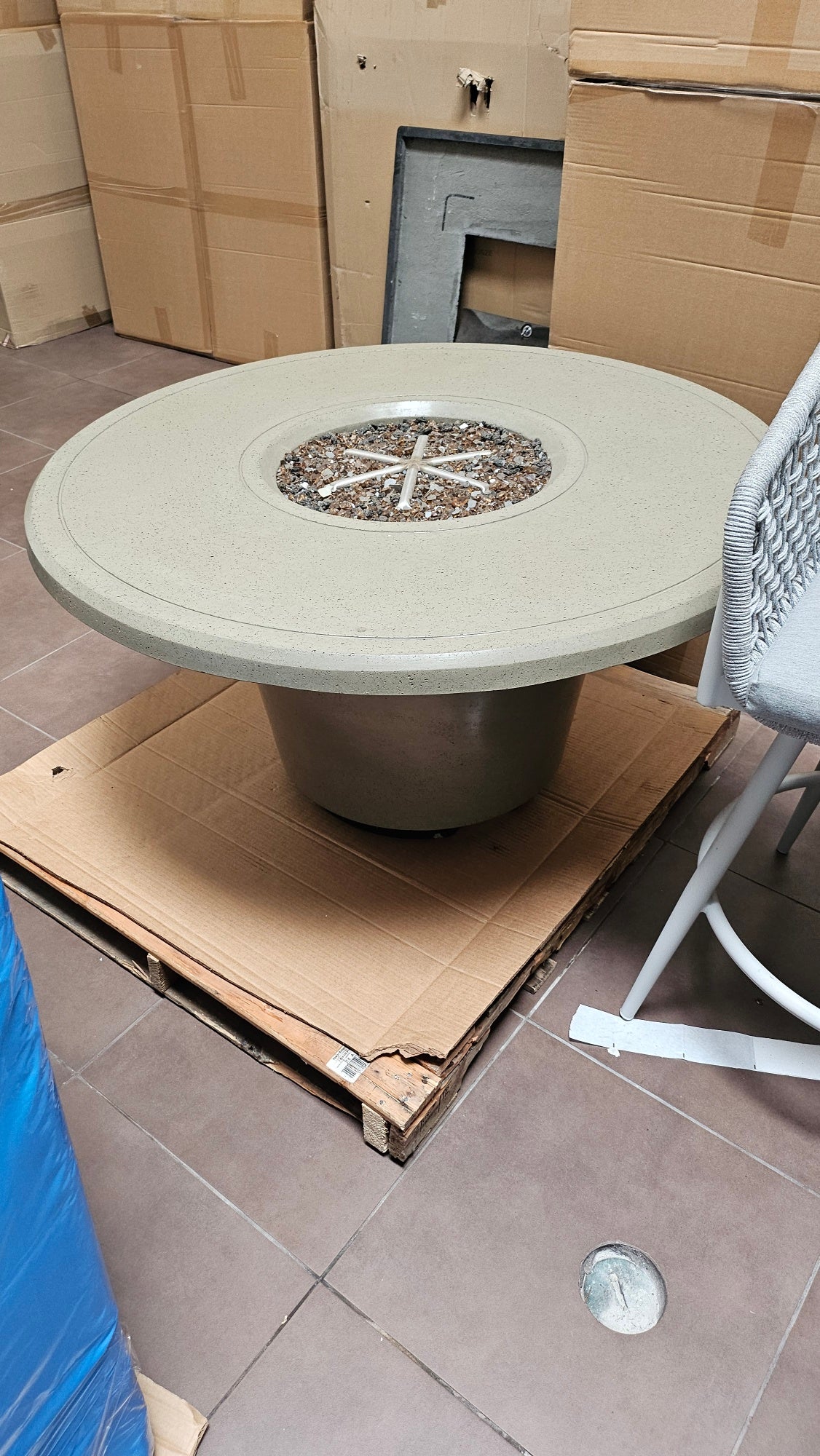 Cosmopolitan Round Firetable - $500