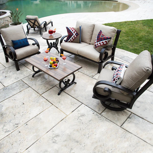 Del Mar Swivel Club Chair - Save 40%