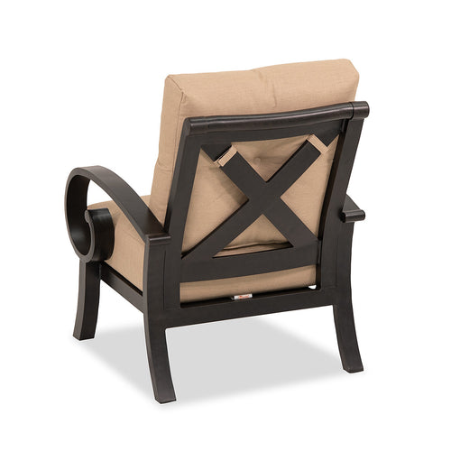 Del Mar Swivel Club Chair - Save 40% - Aluminum - - Greathouse