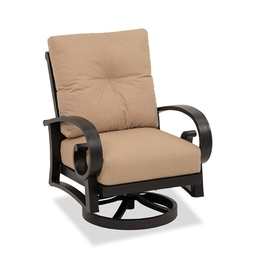 Del Mar Swivel Club Chair - Save 40% - Aluminum - - Greathouse