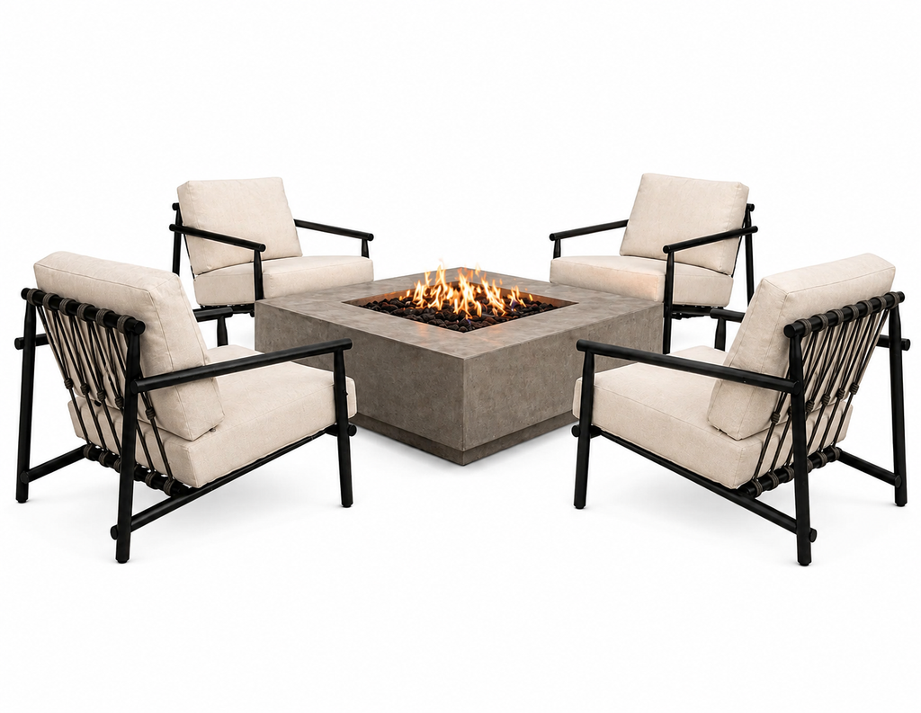 Elegent Club Chair Set of 2 - Save 35% - Aluminum - - Greathouse