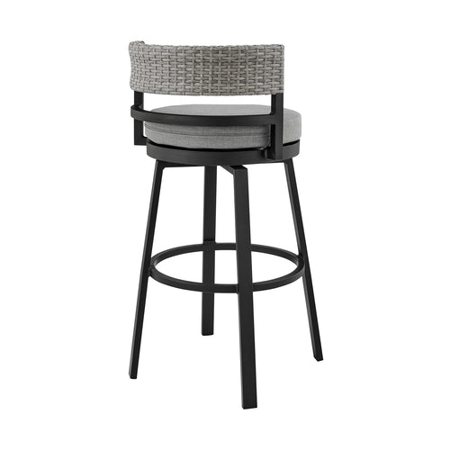 Encinitas Swivel Bar / Counter Stools - Outdoor Rope - - Greathouse