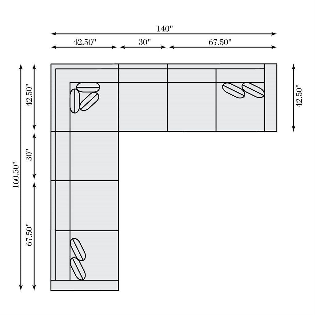 Gabi Custom Sectional - Sofa - - Greathouse