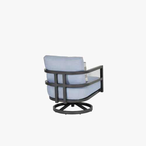 Gala Club Swivel Chair Set - Aluminum - - Greathouse