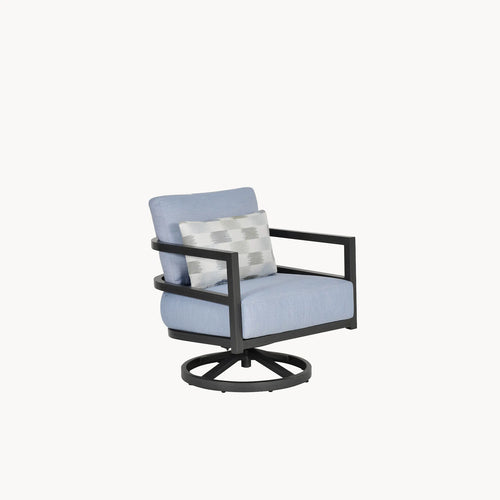 Gala Club Swivel Chair Set - Aluminum - - Greathouse