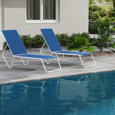 Gardenella Stacking Chaise Lounges