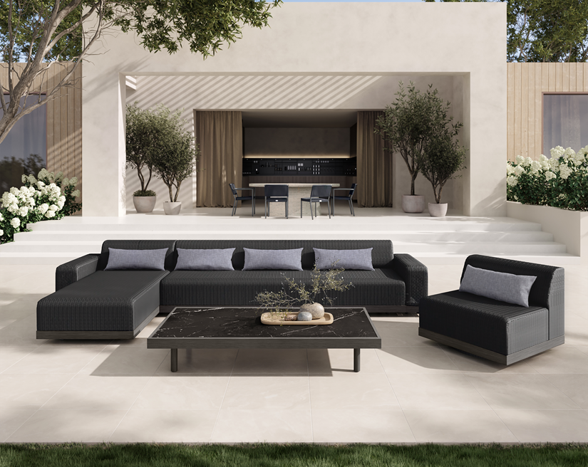 Grande 2 Pce Sectional - Outdoor Wicker - - Greathouse