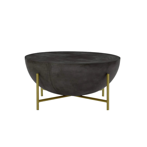 Half Moon Coffee Table - accent tables - - Greathouse