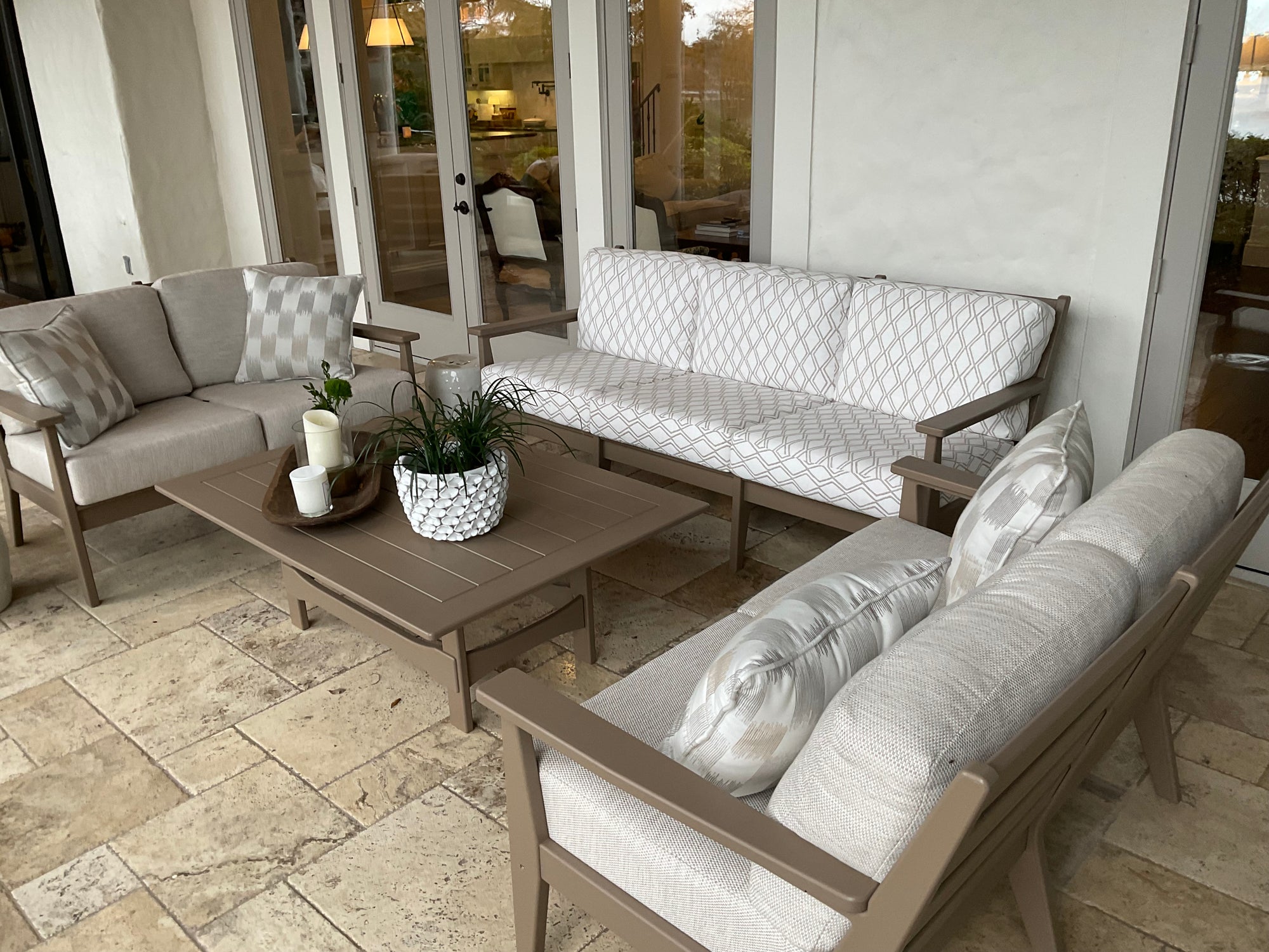 Abaco Seating Set - Poly lumber material - SAVE 15%