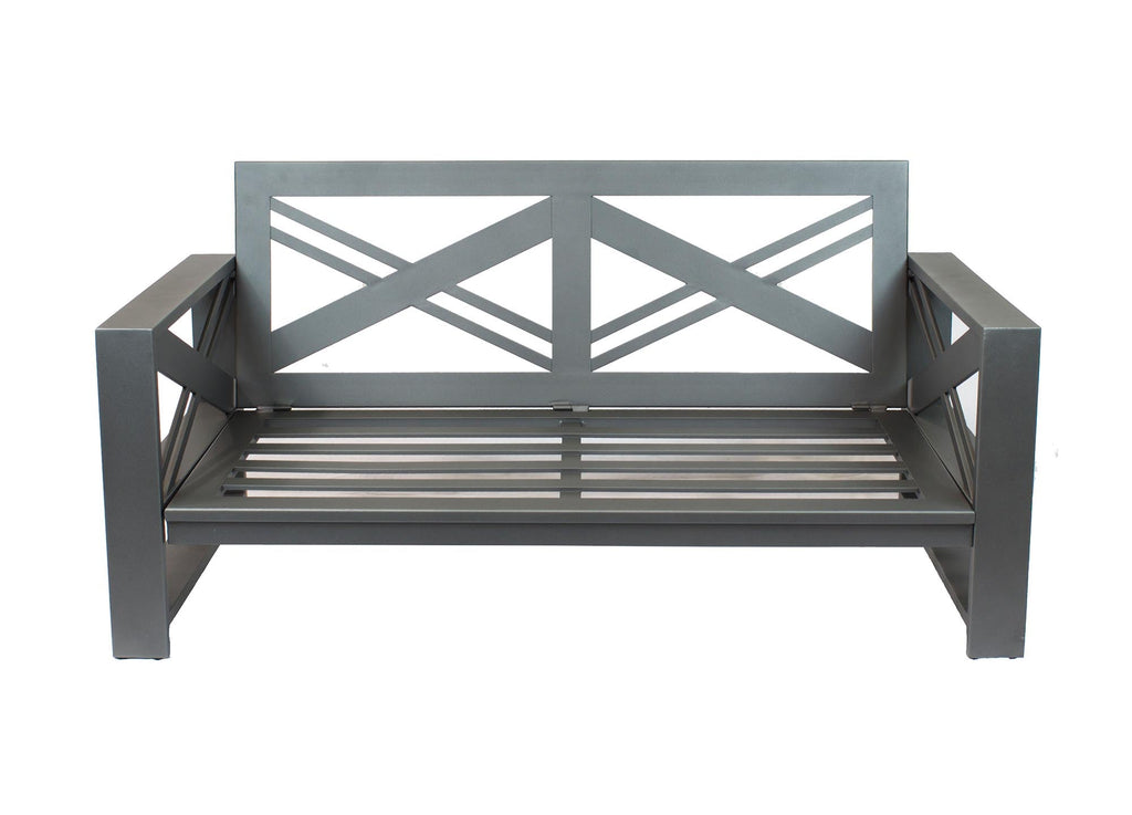 Jolee 3 Pce Seating Set - Aluminum - - Greathouse