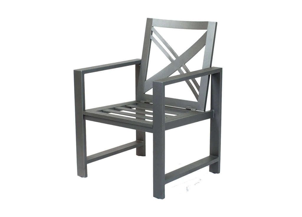 Jolee 7 Pce 74" Dining Set - Aluminum - - Greathouse