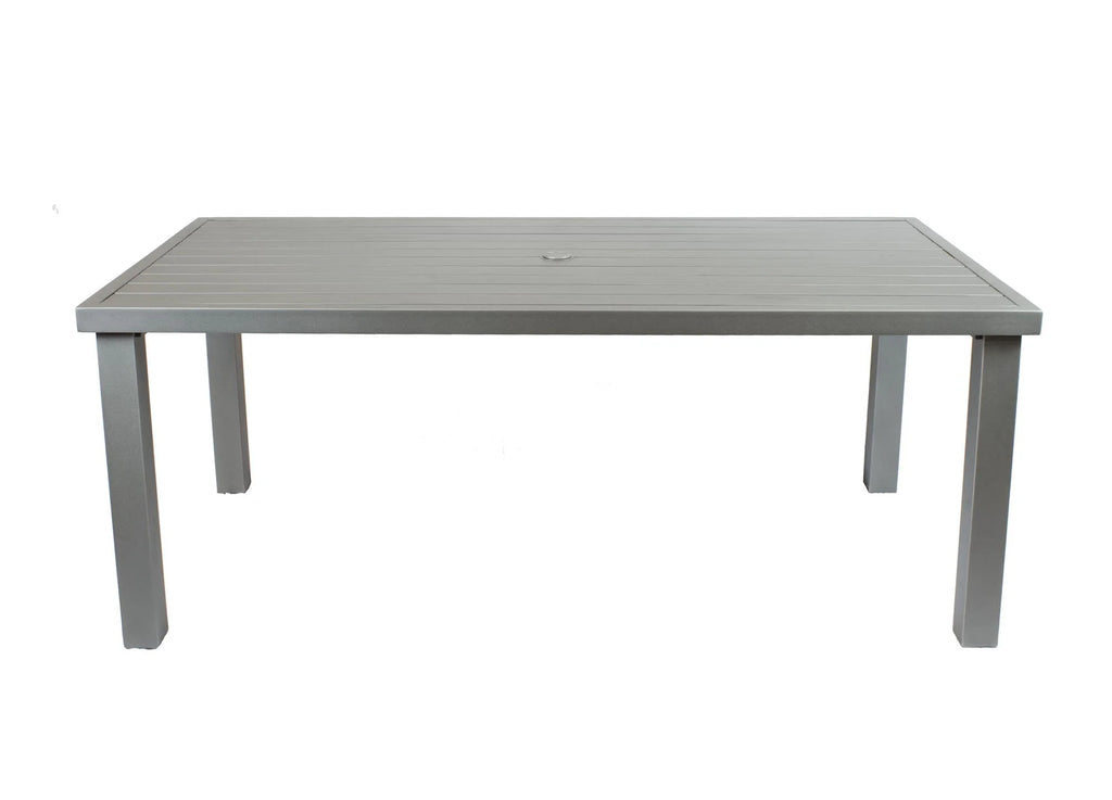 Jolee 36 x 74 rectangular Dining Table - Outdoor Aluminum - - Greathouse