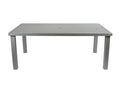 Jolee 36 x 74 rectangular Dining Table - Outdoor Aluminum - - Greathouse