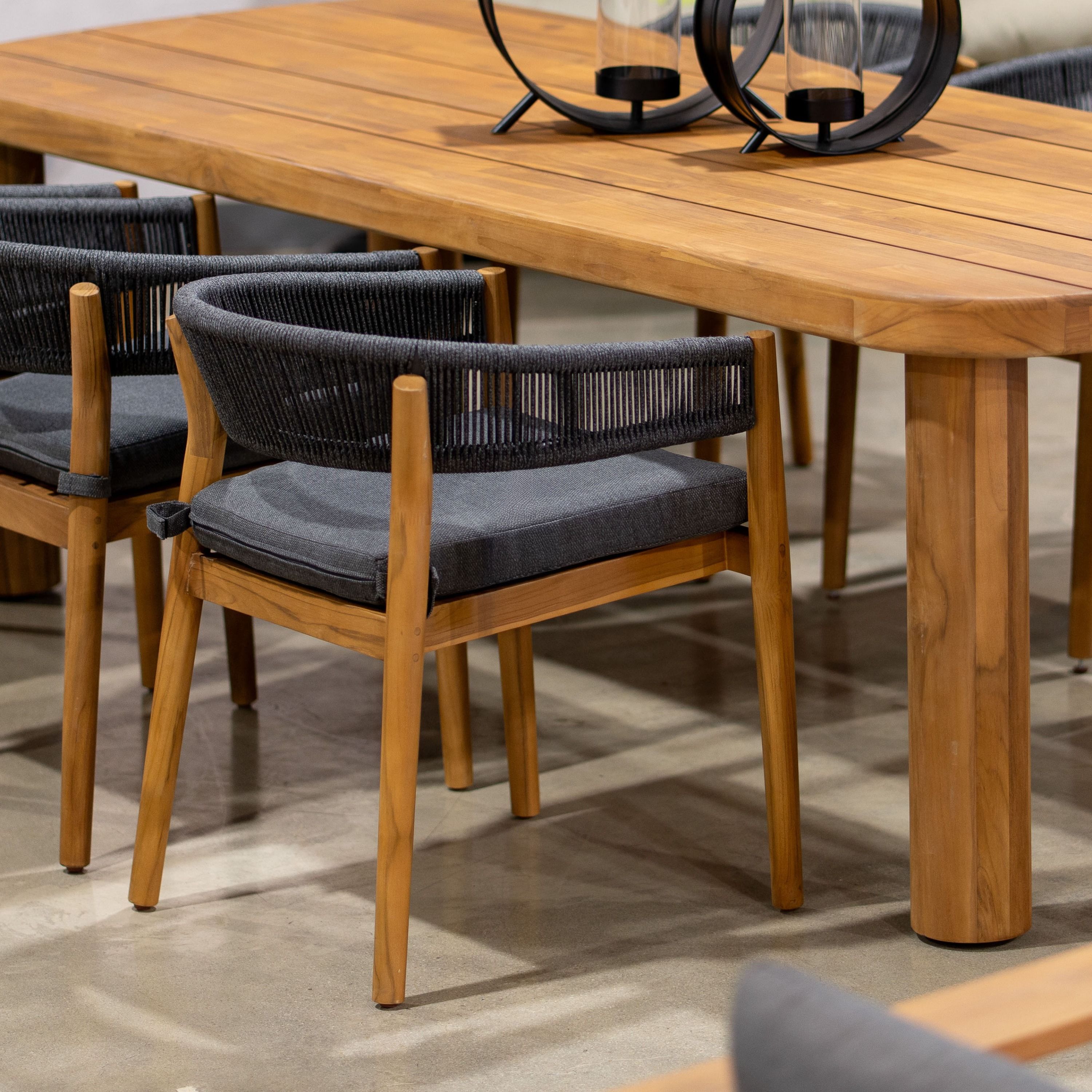 Kamari Teak Dining Chair - Teak - - Greathouse