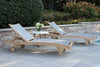 La Jolla Antique Wash Sling Chaise Lounger - SAVE 25%